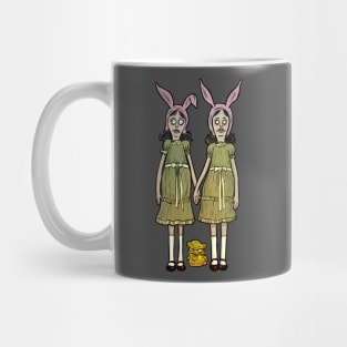 Louise Bobs Burger The Shining parody horror design Mug